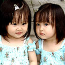台湾超人气双胞胎小美女qq表情15