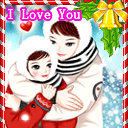 I Love You_最新圣诞节QQ表情 2012圣诞表情包下载