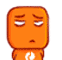 橙贱男抠鼻子恶搞表情