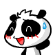无知熊猫搞笑qq表情-尴尬